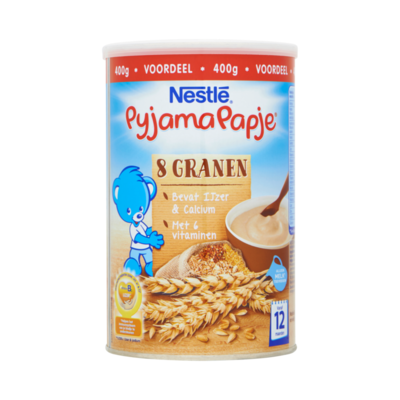 NESTLÉ PYJAMAPAPJE 8 Granen Babyvoeding Pap 12+ Maanden