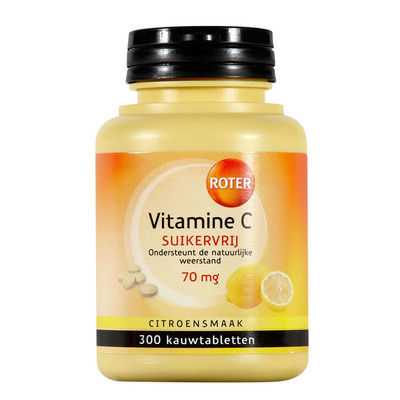 Roter Vitamine C 70 mg kauwtabletten citroen
