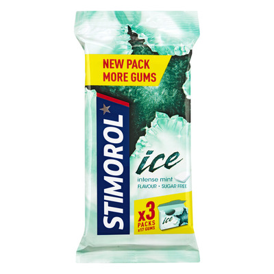 Stimorol Kauwgom ice intense mint