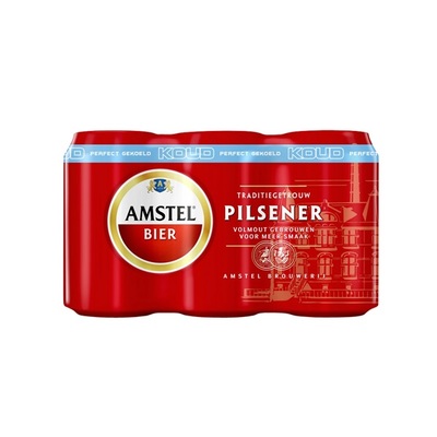 Amstel Koud Blik 6X33Cl