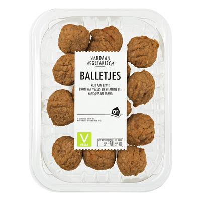Huismerk Fijn gekruide vegetarische balletjes