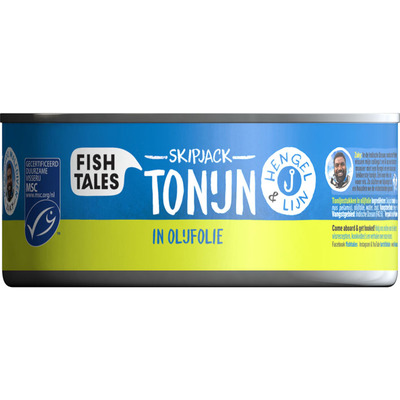 Fish Tales Skipjack tonijn olijf