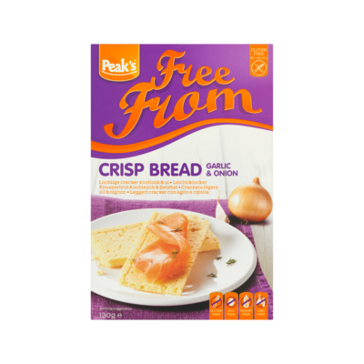 Peak's Free From Luchtige Cracker Knoflook & Ui
