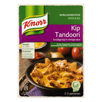 Knorr Wereldgerechten kip tandoori