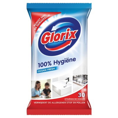 Glorix allesreiniger hygiënische doekjes ocean fresh