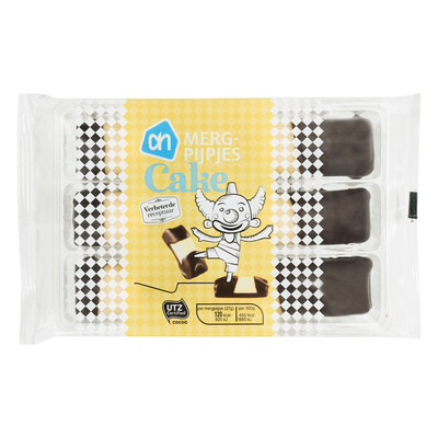 Huismerk Cake mergpijpjes