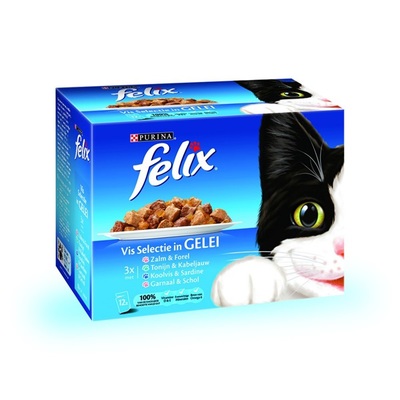 Felix Kattenvoer Visselectie In Gelei