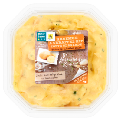 Ambachtelijke Keuken Aardappel kip zoete ui salade