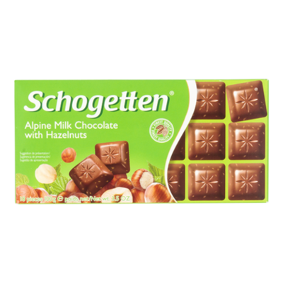 Schogetten Alpine melk hazelnoot