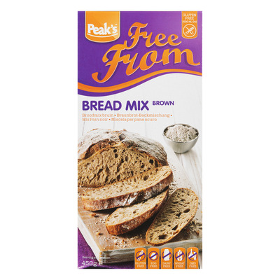 Peak's Broodmix bruin glutenvrij