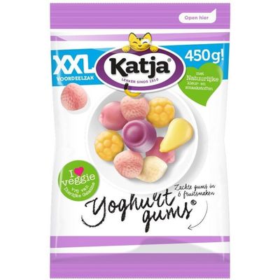 Katja Yoghurtgums Xxl 450 Gram Zak