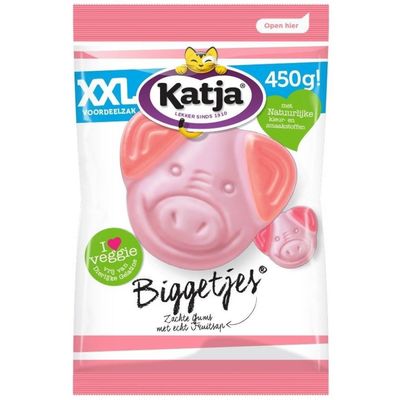 Katja Biggetjes Xxl 450 Gram Zak
