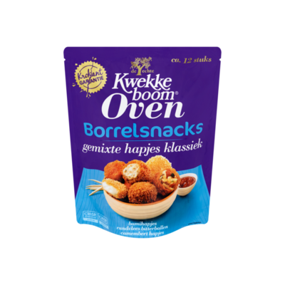 Kwekkeboom Oven Borrelsnacks Gemixte Hapjes Klassiek