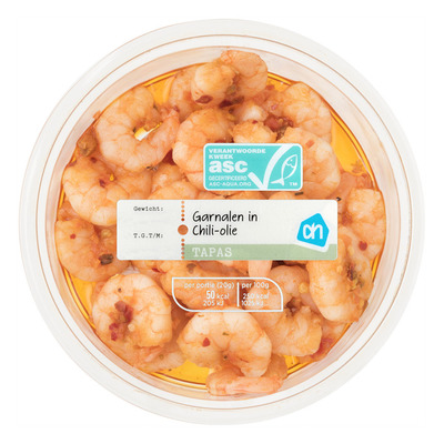 AH Garnalen in chili-olie