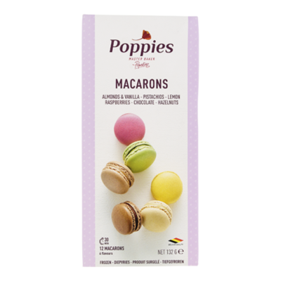 Poppies Macarons 12st