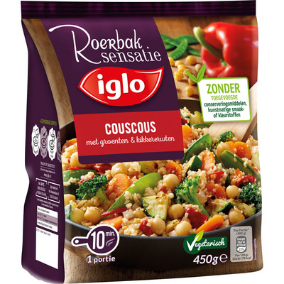 Iglo Roerbaksensatie couscous