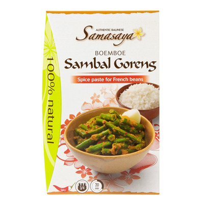 Samasaya Boemboe sambal goreng