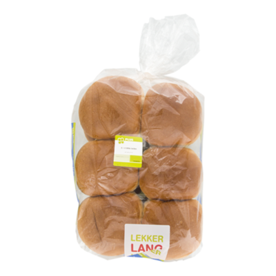PLUS Witte bollen 8 + 4 lekker lang vers