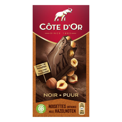 Côte d'Or Bloc puur hazelnoten