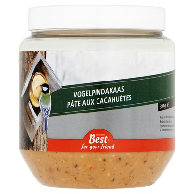 Best For Your Friend Vogelpindakaas 330 g
