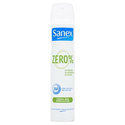 Sanex Zero% normale huid deodorant spray