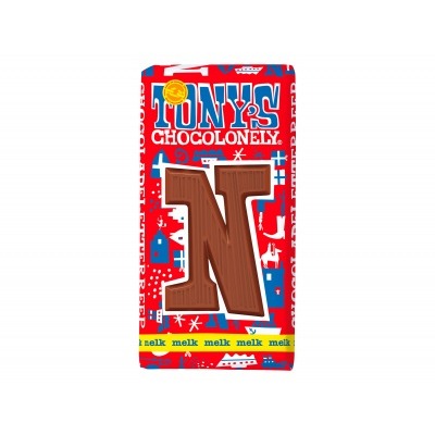 Tony's Melkchocolade letterreep n