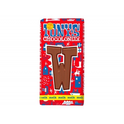 Tony's Melkchocolade letterreep w