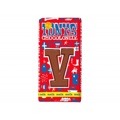 Tony's Melkchocolade letterreep v