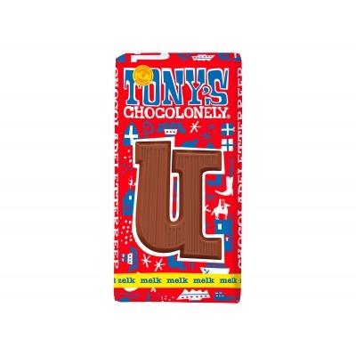 Tony's Melkchocolade letterreep u