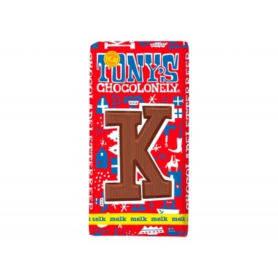 Tony's Melkchocolade letterreep k