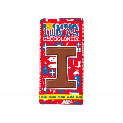 Tony's Melkchocolade letterreep i