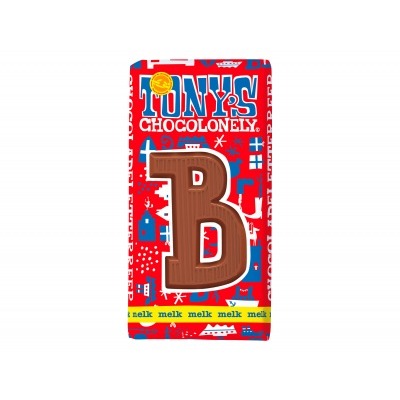 Tony's Melkchocolade letterreep b