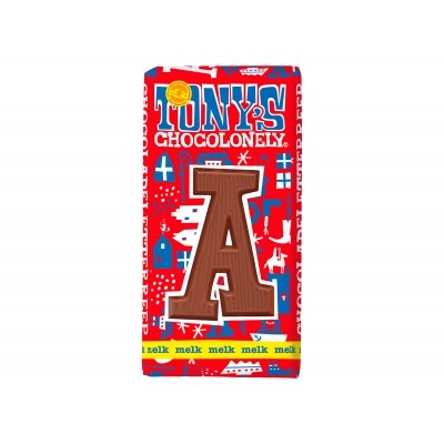 Tony's Melkchocolade letterreep a