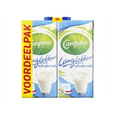 Campina Lang lekker halfvolle melk