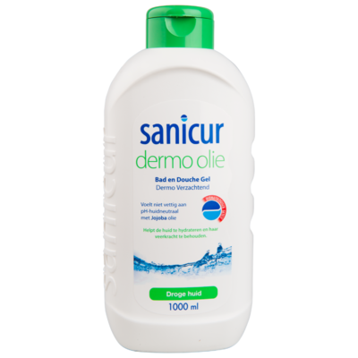 Sanicur Bad & douchegel dermo olie