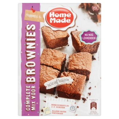 Homemade 1-2-3 Pakket American Brownies 400 gram