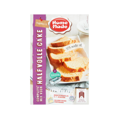 HomeMade Complete Mix voor Halfvolle Cake