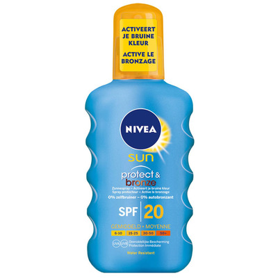 Nivea Sun Protect & Bronze sun spray SPF 20