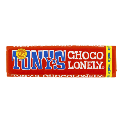 Tony's Chocolonely Chocolade Melk single Fairtrade