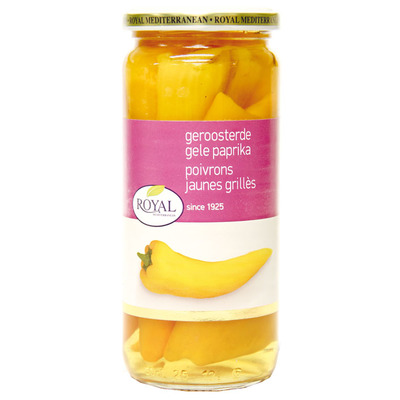 Royal Geroosterde gele paprika