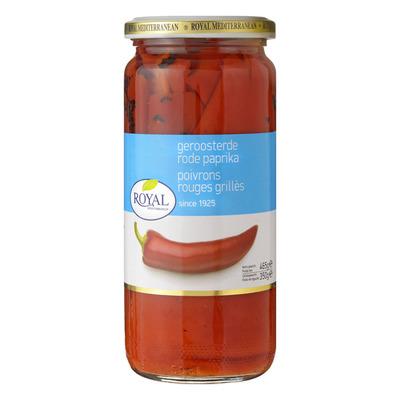 Royal Geroosterde rode paprika