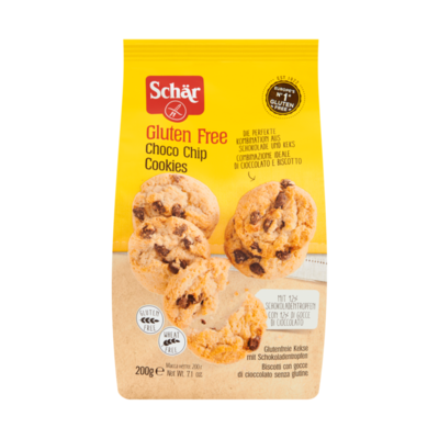 Schär Gluten Free Choco Chip Cookies