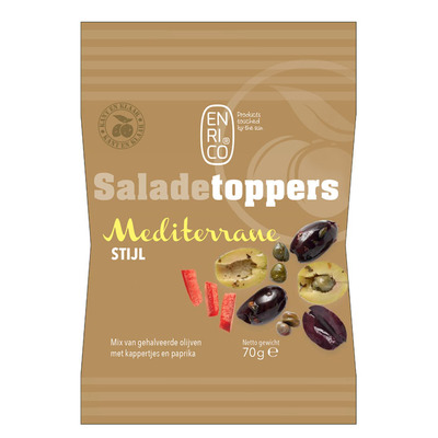 Enrico Saladetoppers mediterrane mix