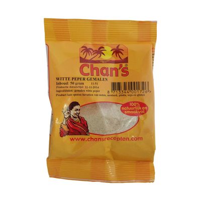 Chan's Witte Peper Gemalen