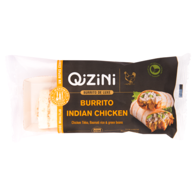 Qizini Burittos Indian chicken