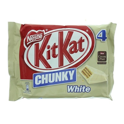Kit Kat Chunky Chocolade White 4-Pack