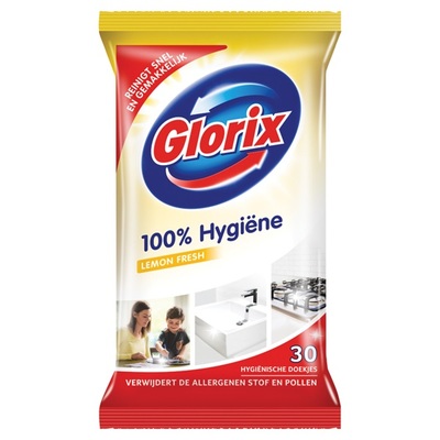 Glorix Allesreiniger Hygiënische Doekjes Lemon Fresh