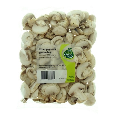 gesneden champignons