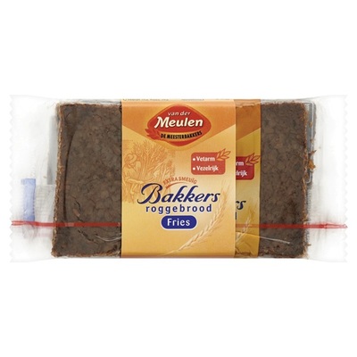 Van der Meulen Roggerbrood Per stuk verpakt