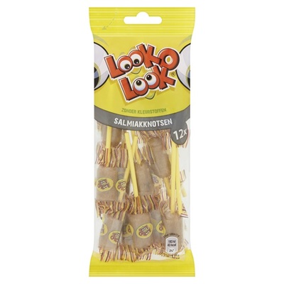 Look-O-Look Snoep Salmiakknotsen